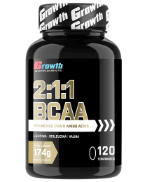 BCAA 2:1:1 - 120 COMPRIMIDOS TAB - GROWTH SUPPLEMENTS